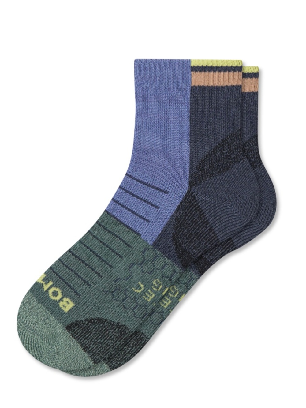 Bombas Hiking Quarter Socks